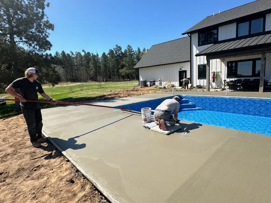 Concrete Services in Crosslak, MN
